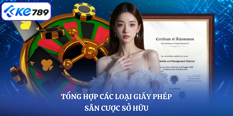Tổng hợp các loại giấy phép sân cược sở hữu